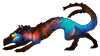 Blue Juvenile Salamander